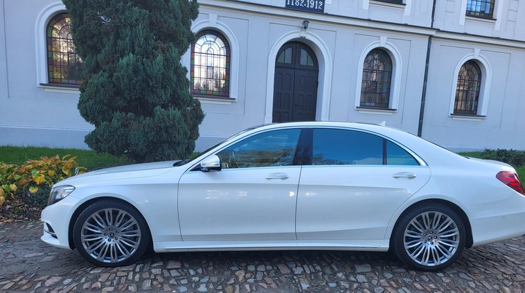 Mercedes-Benz Klasa S cena 159000 przebieg: 223000, rok produkcji 2014 z Biała małe 172